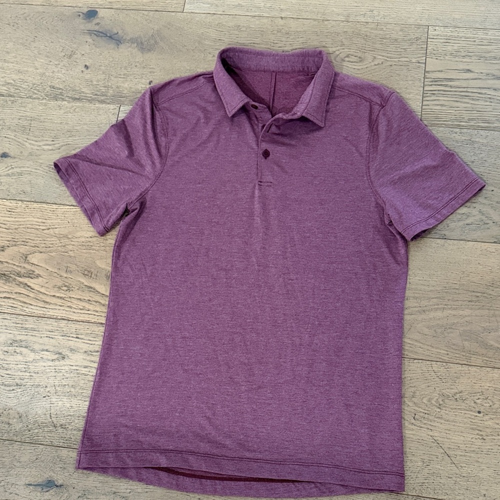 Men's Lululemon Maroon Polo Shirt